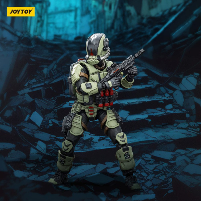 Steel Ride Corps Dark Source Action Figur Assaulter Marco 7 cm 10