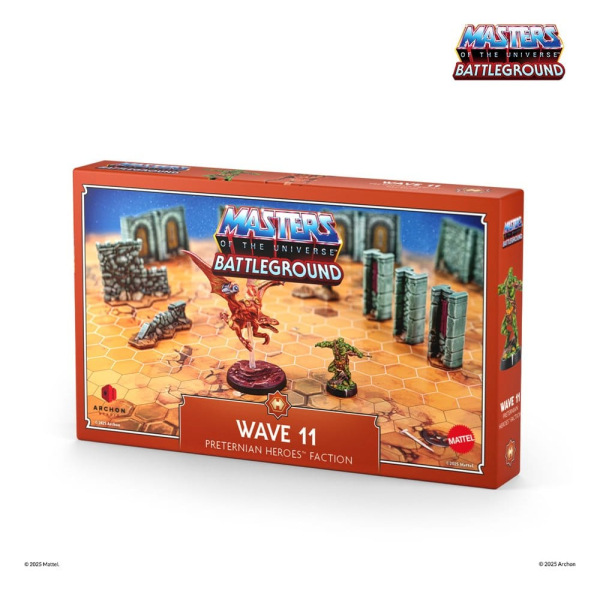Masters of the Universe: Battleground Miniatures Game Wave 11: Preternian Heroes Moss Man / Turbodac
