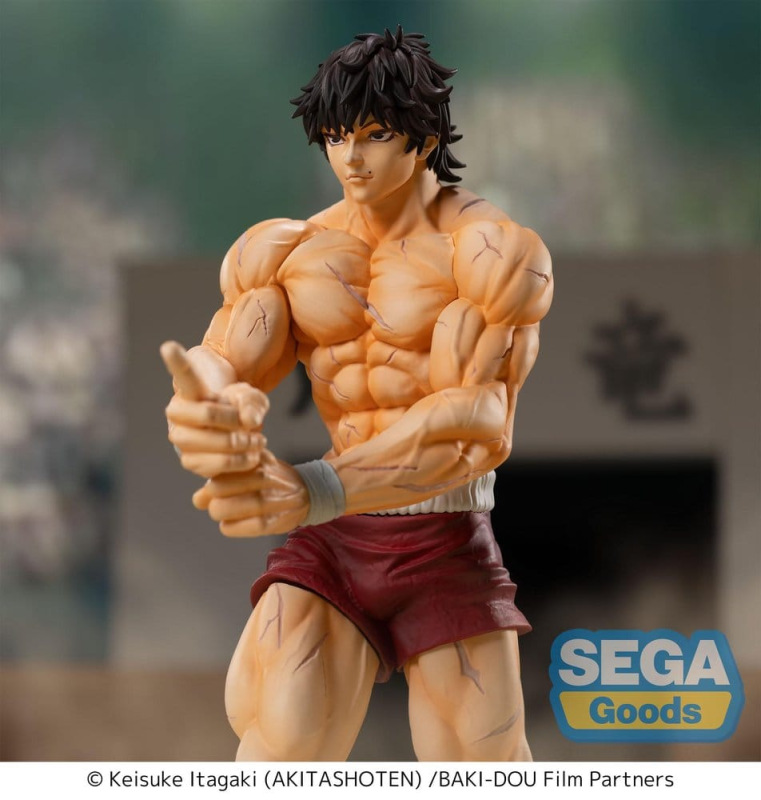 Baki-Dou Luminasta PVC Statue Baki Hanma 18 cm 3