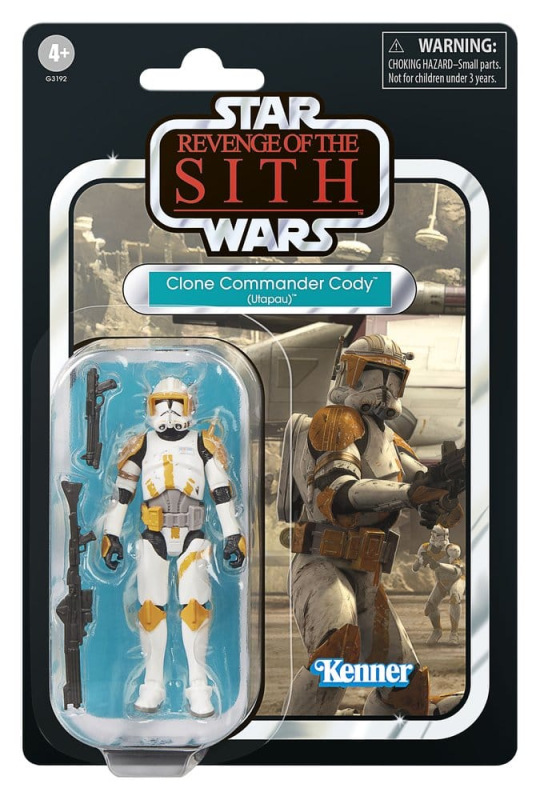 Star Wars Episode III Vintage Collection Action Figure 2-Pack Anakin Skywalker & Clone Commander Cod 4