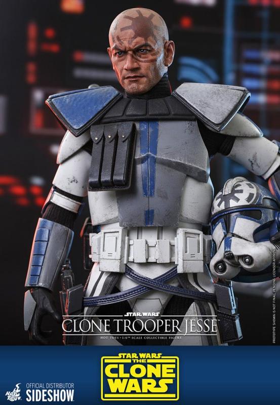 Star Wars The Clone Wars Action Figure 1/6 Clone Trooper Jesse 30 cm