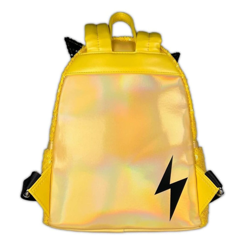 Pokemon by Loungefly Mini Backpack World 1-1 Sequin Pikachu Cosplay 5
