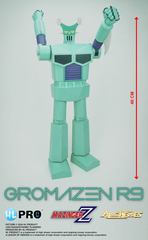 Mazinger Z Legion of Heroes Vinyl Figure Gromazen R9 40 cm 1