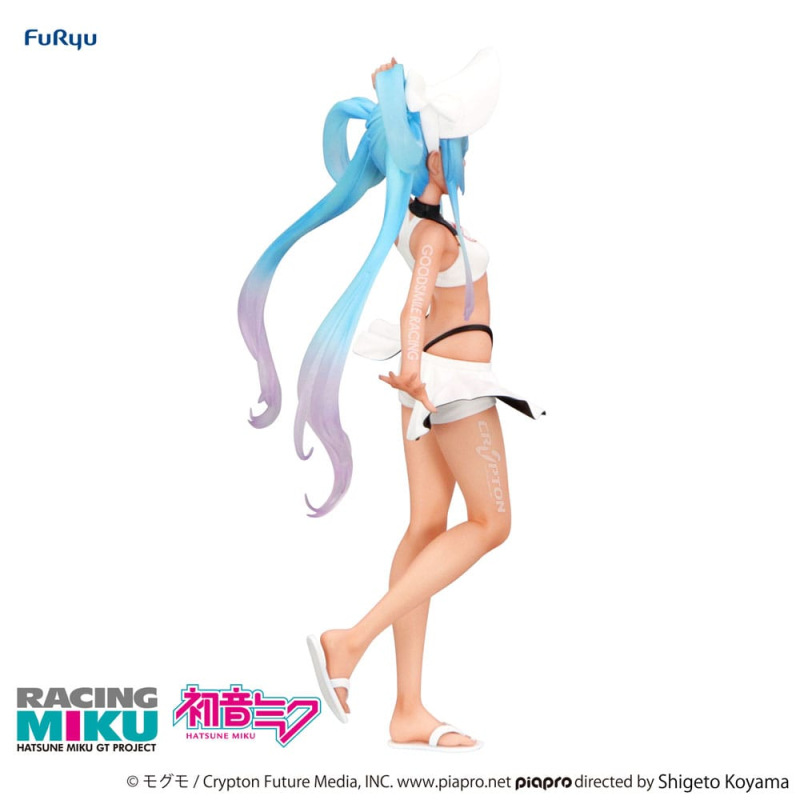 Hatsune Miku GT Project Trio-Try-iT PVC Statue Racing Miku 2024 Summer Holiday Ver. 23 cm 4