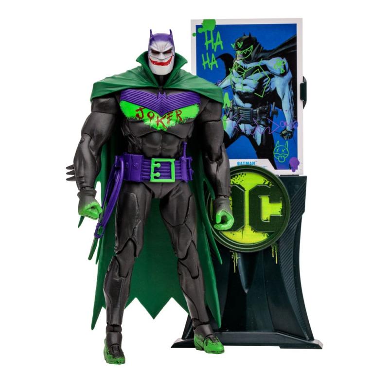 DC Multiverse Action Figure Batman (Batman: White Knight) (Jokerized) (Gold Label) 18 cm