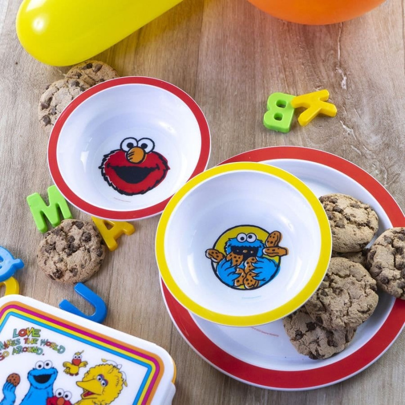 Sesame Street Cereal Bowl Vintage Kids 2-Pack 300ml 1