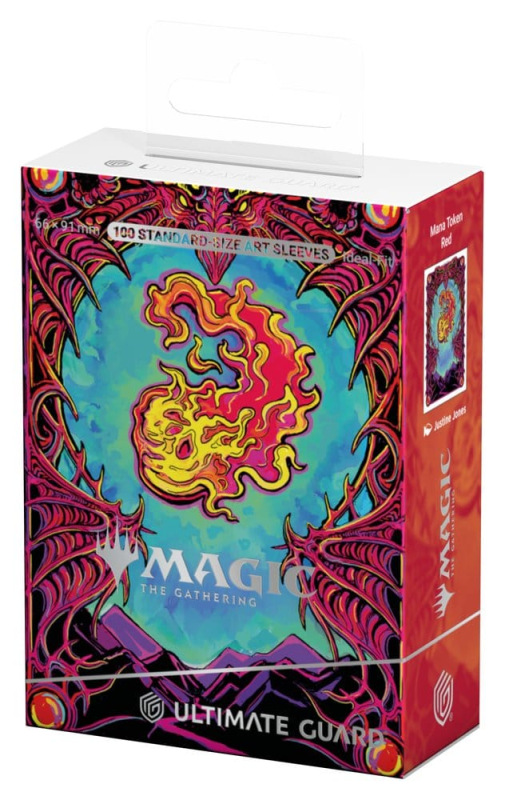 Ultimate Guard Art Sleeves Magic: The Gathering "Mana Token" - Mountain 1