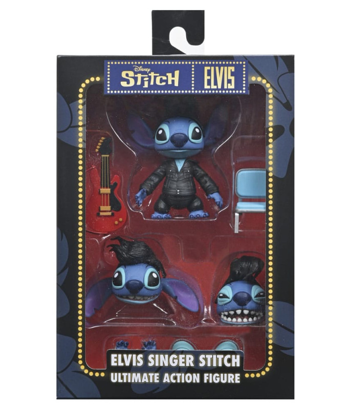 Lilo & Stitch Action Figure Ultimate Singer Elvis Stitch 7 cm 1