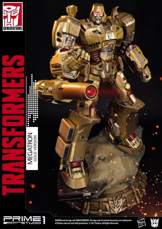 Transformers Generation 1: Megatron Gold Version - Statue 59 cm - Prime 1 Studio