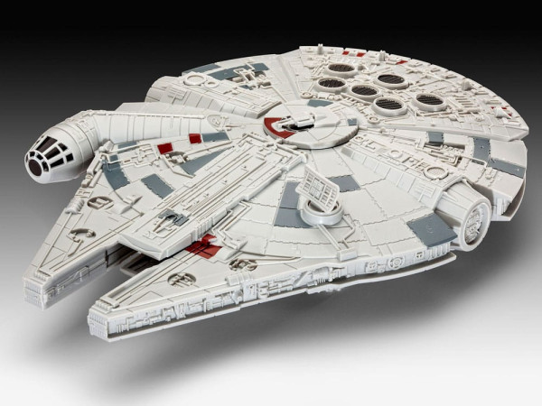 Star Wars Model Kit 1/164 Millennium Falcon 21 cm 7