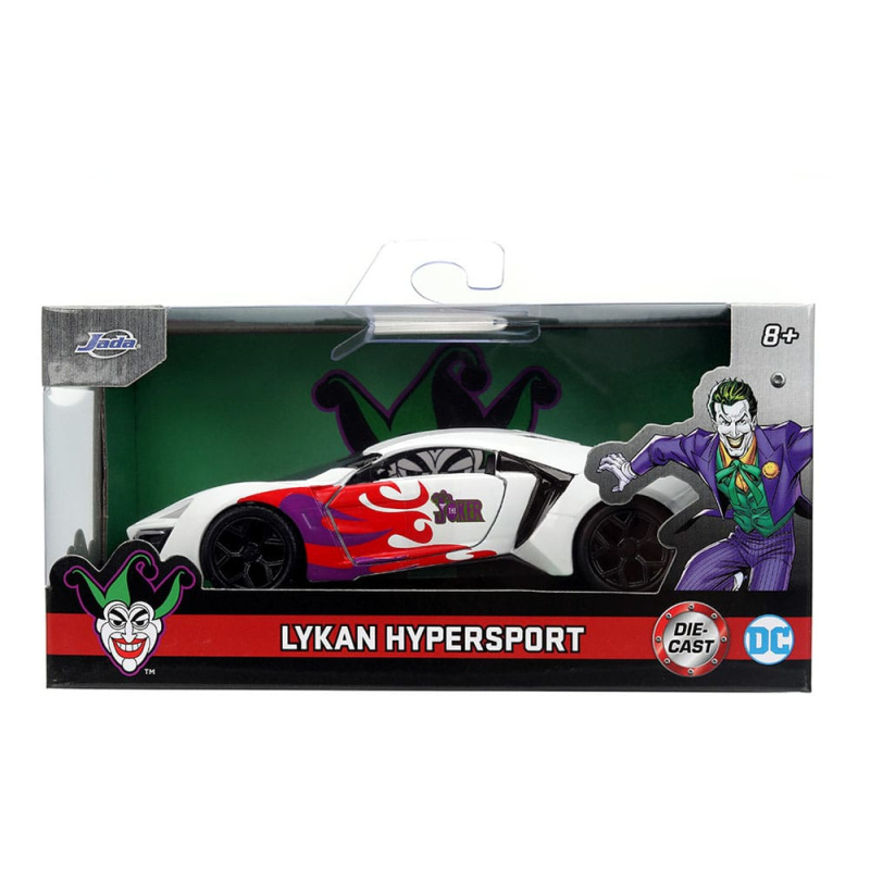 DC Comics Diecast Model 1/32 Lykan Hypersport Joker 2