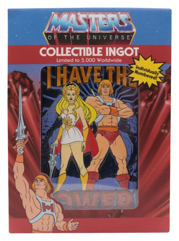 Masters of the Universe Ingot He-Man & She-Ra Limited Edition 5