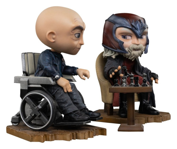 Avengers: Doomsday MiniCo Mini Figure Xavier and Magneto 12 cm 3