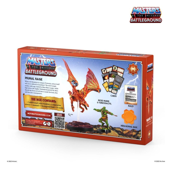 Masters of the Universe: Battleground Miniatures Game Wave 11: Preternian Heroes Moss Man / Turbodac 1