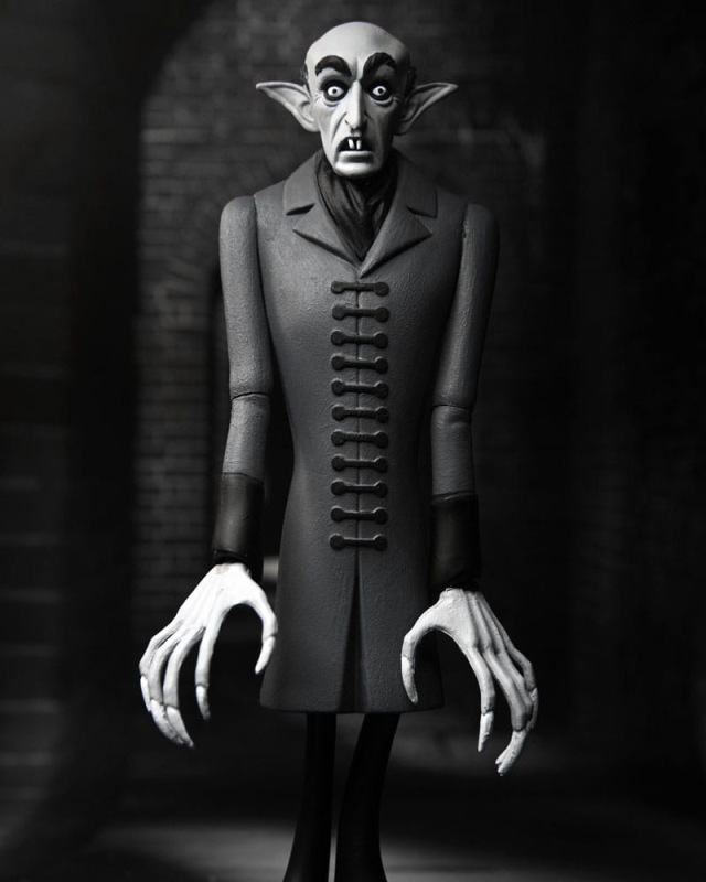 Nosferatu Toony Terrors Action Figure Count Orlok Silver Screen Edition 15 cm 3