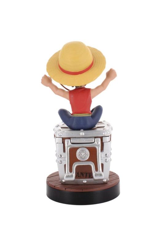 One Piece Cable Guys Charging Stand Luffy Wanted Poster 21 cm