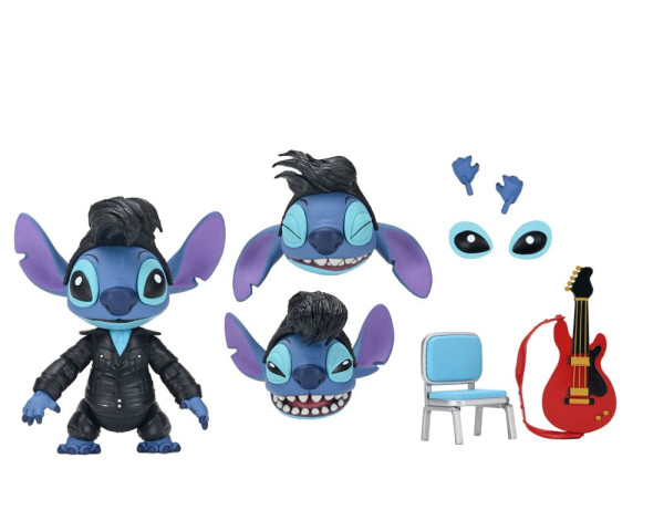Lilo & Stitch Action Figure Ultimate Singer Elvis Stitch 7 cm 5