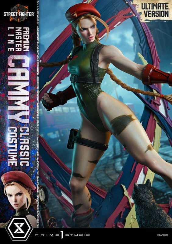 Street Fighter 6 Ultimate Premium Masterline Statue 1/4 Cammy Classic Costume Ultimate Version 54 cm 3