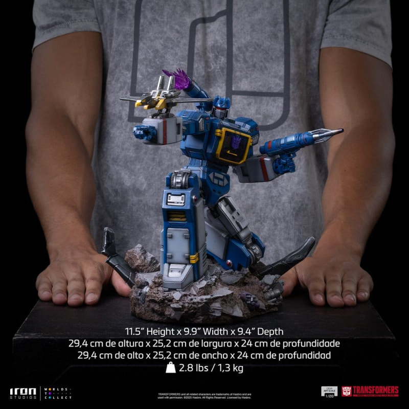 Transformers Demi Scale Statue 1/20 Soundwave 29 cm 1