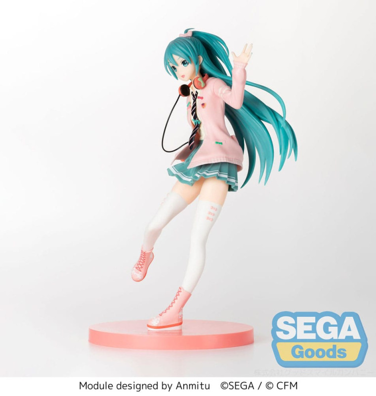 Hatsune Miku Project DIVA Arcade SPM PVC Statue Hatsune Miku Ribbon Girl 24 cm 2