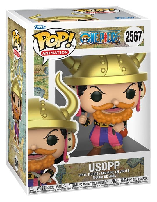 One Piece POP! Vinyl Animation Figure Usopp 9 cm 1