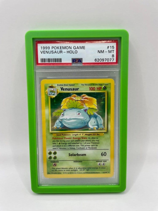 Evoretro Bumper Protector for PSA Slabs Green 1