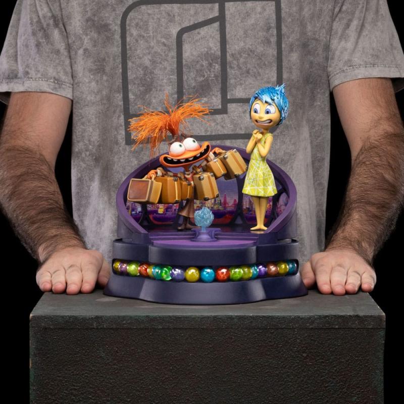 Inside Out 2 Deluxe Art Scale Statue 1/10 Joy and Anxiety 26 cm