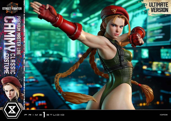 Street Fighter 6 Ultimate Premium Masterline Statue 1/4 Cammy Classic Costume Ultimate Version 54 cm 5