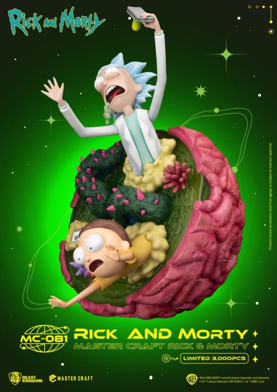 Rick and Morty Master Craft Statue Rick and Morty 42 cm - Beast Kingodm Toys