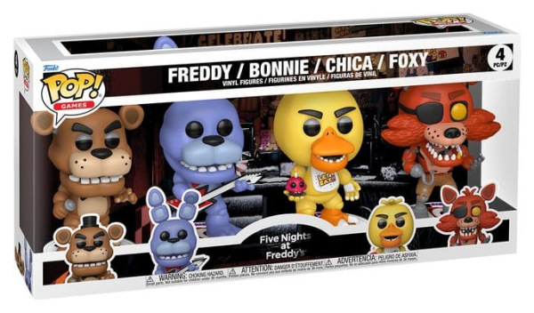 Five Nights at Freddy's POP! Vinyl Figures 4-Pack Bundle 9 cm 1