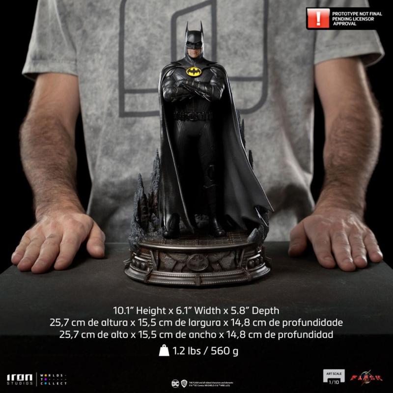 DC Comics The Flash Movie: Batman 1/10 Art Scale Statue - Iron Studios