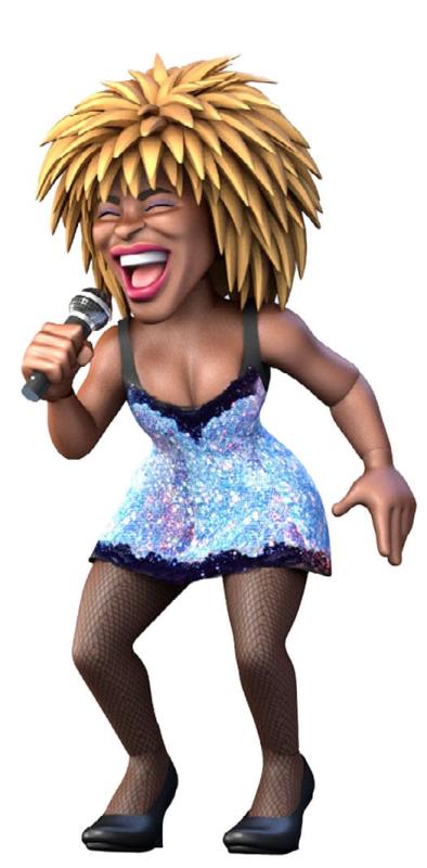 Tina Turner Minix Figure Tina Turner 12 cm