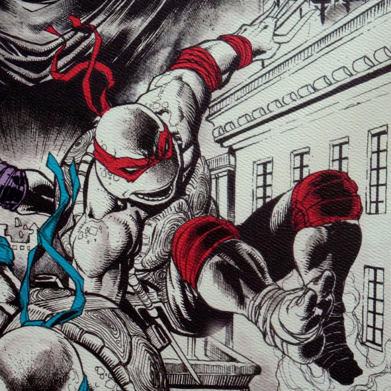 Teenage Mutant Ninja Turtles Art Print 40th Anniversary Limited Edition 42 x 30 cm