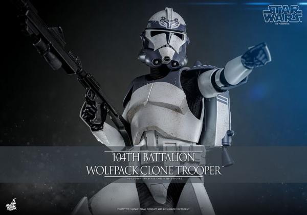 Star Wars The Clone Wars Action Figure 1/6 104th Battalion Wolfpack Clone Trooper 30 cm 1