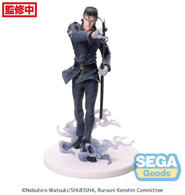 Rurouni Kenshin Luminasta PVC Statue Hajime Saito 21 cm 6
