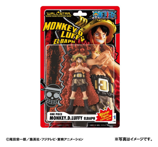 One Piece Wallstar PVC Figure Monkey D. Luffy Elbaph Arc 11 cm 7