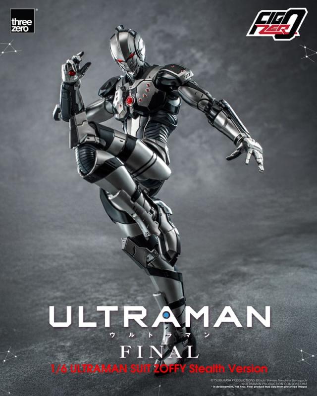 Ultraman Final FigZero Action Figure 1/6 Ultraman Suit Zoffy Stealth Version 30 cm 4