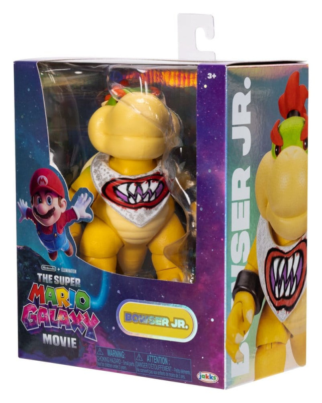 The Super Mario Galaxy Movie Action Figure Bowser Jr. 13 cm 4