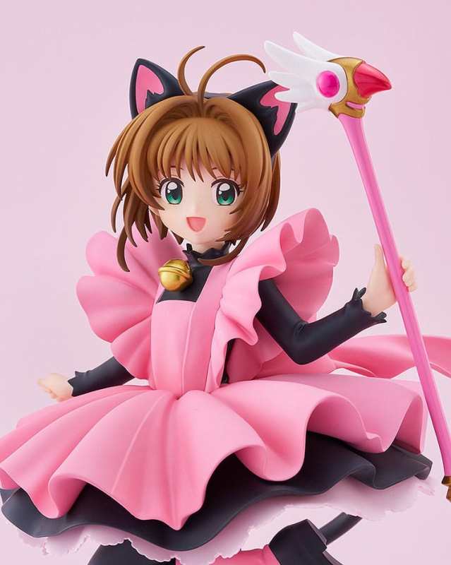 Cardcaptor Sakura Pop Up Parade PVC Statue Sakura Kinomoto: Black Cat Costume Ver. L Size 22 cm 7