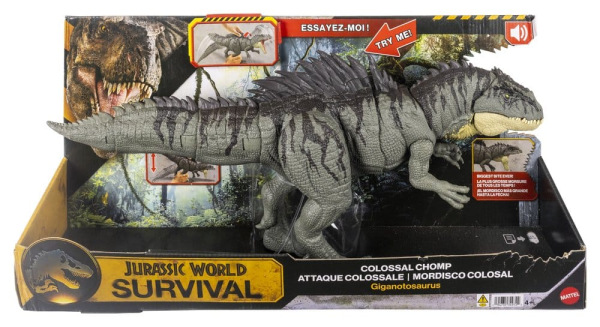 Jurassic World: Survival Action Figure Colossal Chomp Giganotosaurus 71 cm 4