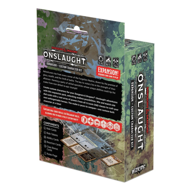 Dungeons & Dragons Game Expansion Onslaught Custom Character Kit Expansion *English Version* 4