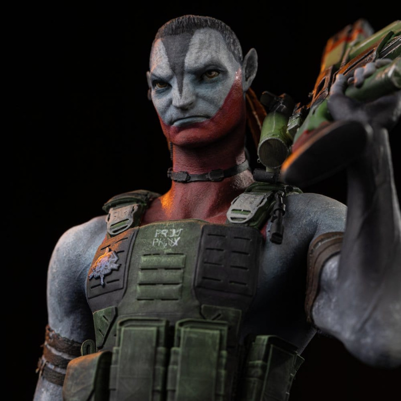 Avatar 3: Fire and Ash Art Scale Statue 1/10 Miles Quaritch 36 cm 6