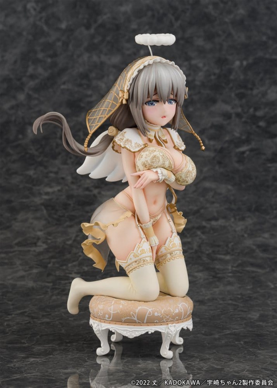 Uzaki-chan Wants to Hang Out! PVC Statue 1/7 Tsuki Uzaki Angel Ver. 19 cm 7