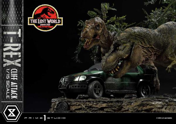 Jurassic World The Lost World: T-Rex Cliff Attack 1/15 Bonus Ver. Statue - Prime 1 Studio