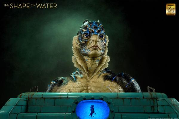 The Shape of Water: Amphibian Man Life-Size Bust - Elite Creature Collectibles