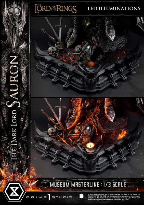 Lord of the Rings Museum Masterline Series Statue 1/3 The Dark Lord Sauron 117 cm 3