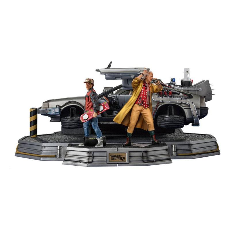 Back to the Future II: Full Set Deluxe 1/10 Art Scale Statue - Iron Studios