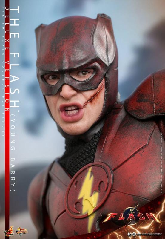 The Flash: The Flash (Young Barry) Deluxe 1/6 Movie Masterpiece Action Figure - Hot Toys