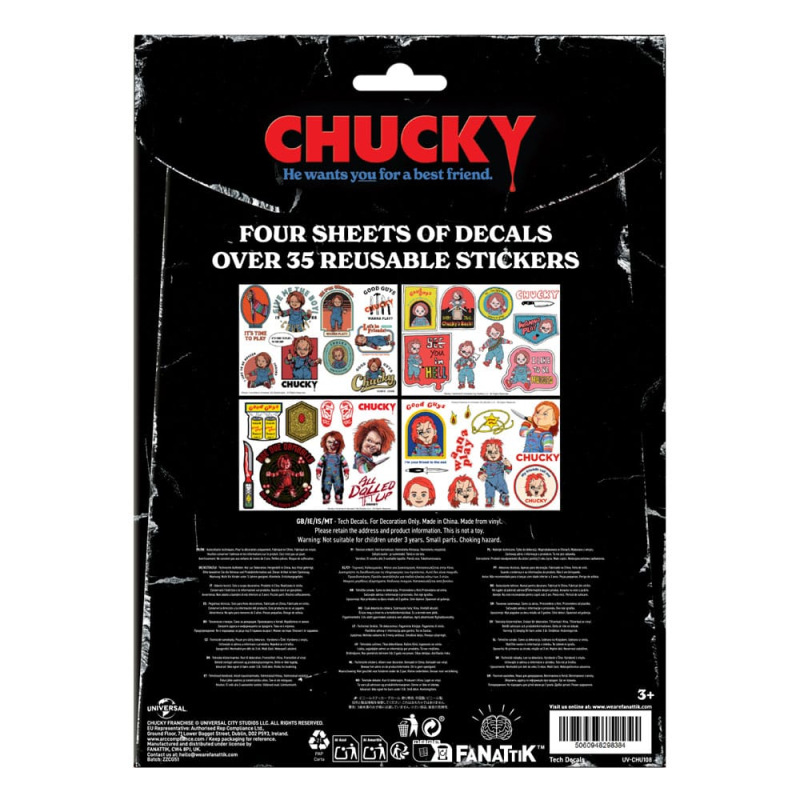 Chucky Tech Sticker Pack 1