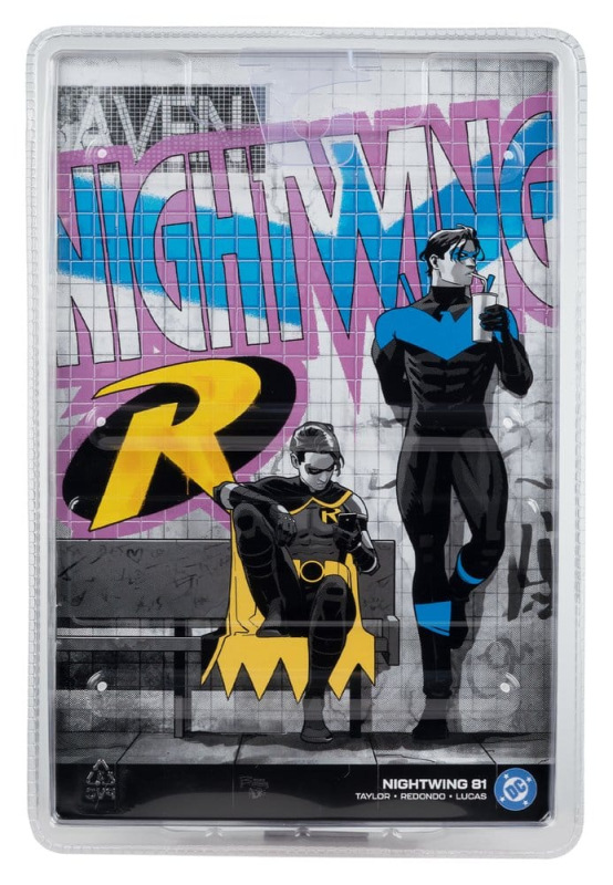 DC Direct Page Punchers Action Figure Robin Tim Drake (Nightwing #81) (Red Platinum Edition) 18 cm 8